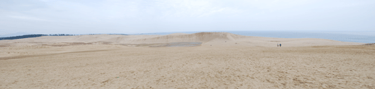 馬の背の風景