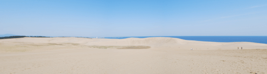馬の背の風景