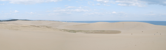 馬の背の風景