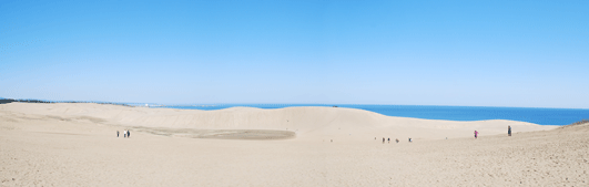 馬の背の風景