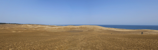 馬の背の風景