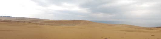 馬の背の風景