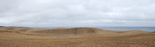 馬の背の風景