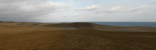 馬の背の風景