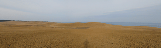 馬の背の風景