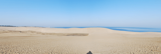 馬の背の風景
