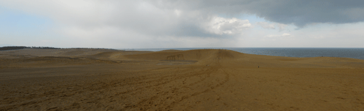 馬の背の風景