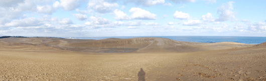 馬の背の風景