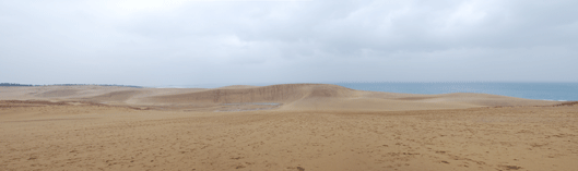 馬の背の風景