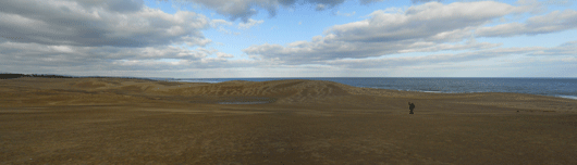馬の背の風景