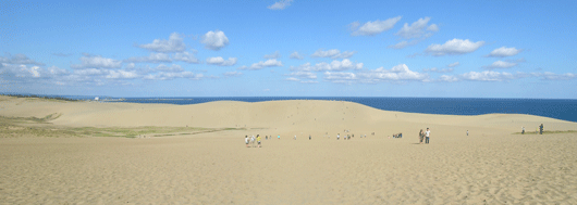 馬の背の風景