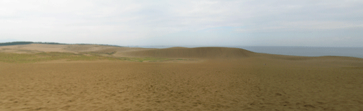馬の背の風景