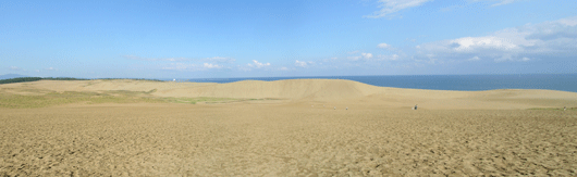 馬の背の風景