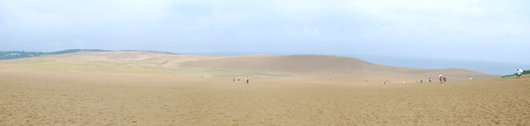 馬の背の風景
