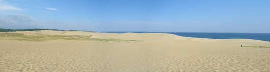 馬の背の風景