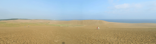 馬の背の風景