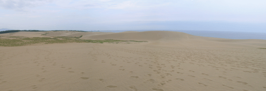 馬の背の風景