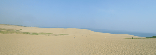 馬の背の風景