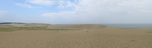 馬の背の風景