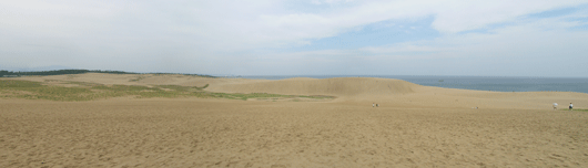 馬の背の風景