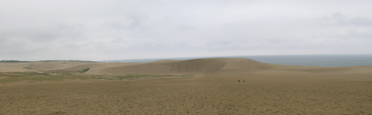 馬の背の風景
