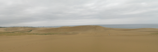 馬の背の風景