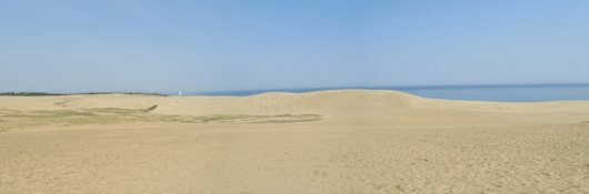 馬の背の風景