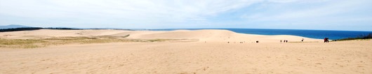 馬の背の風景