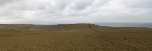 馬の背の風景