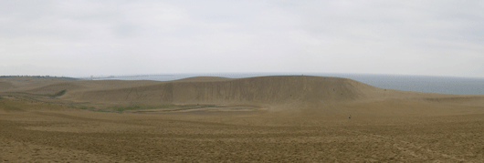 馬の背の風景