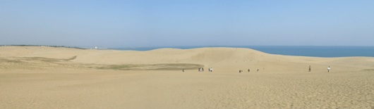 馬の背の風景