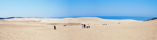 馬の背の風景