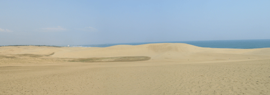 馬の背の風景