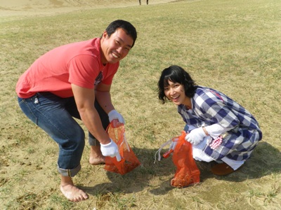 除草ボランティア体験