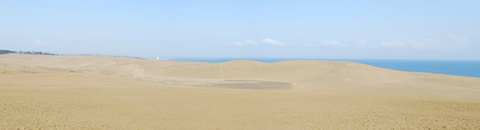 馬の背の風景
