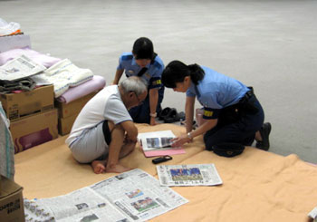 福島県での防犯活動１