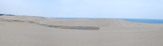 馬の背の風景