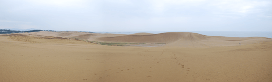 馬の背の風景