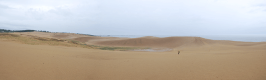 馬の背の風景
