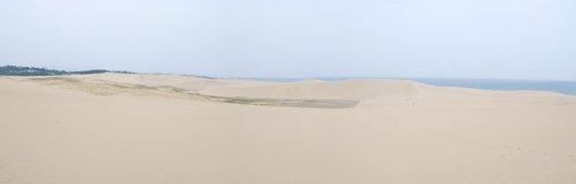 馬の背の風景