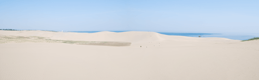 馬の背の風景