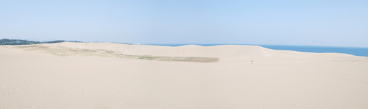 馬の背の風景