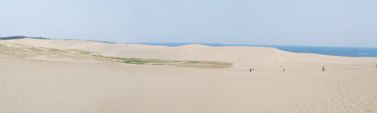 馬の背の風景