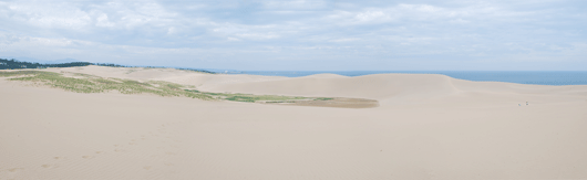 馬の背の風景