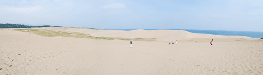 馬の背の風景