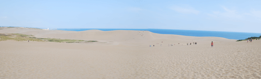 馬の背の風景