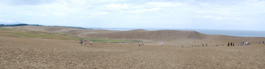 馬の背の風景
