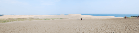 馬の背の風景