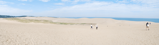 馬の背の風景