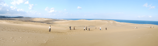 馬の背の風景